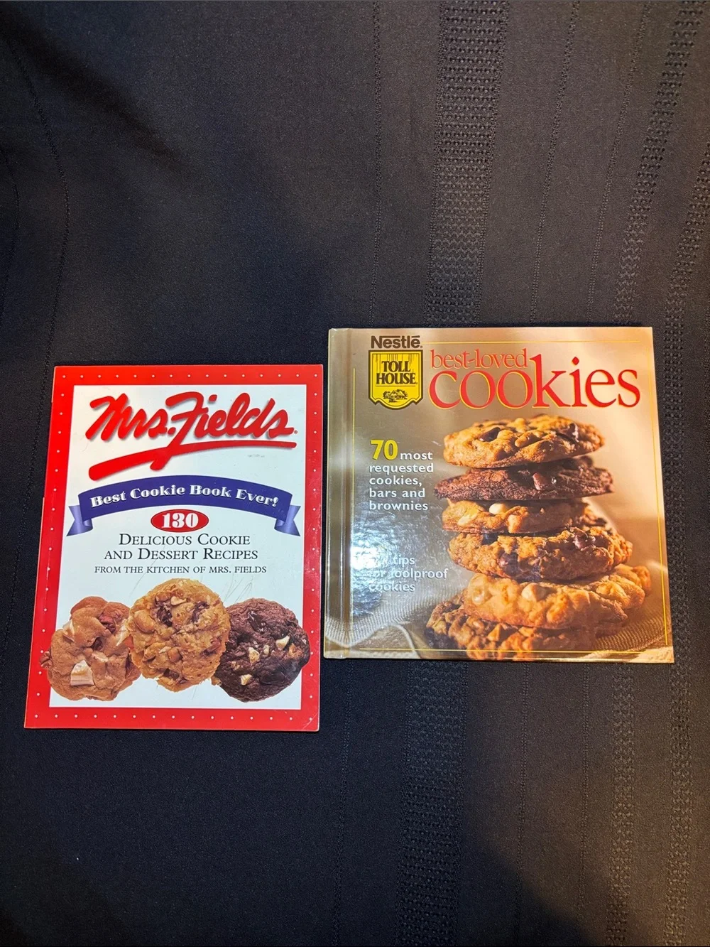 Mrs. Fields 130 Delicious Cookie and Desert Recipes & Nestlé Toll House Cookies